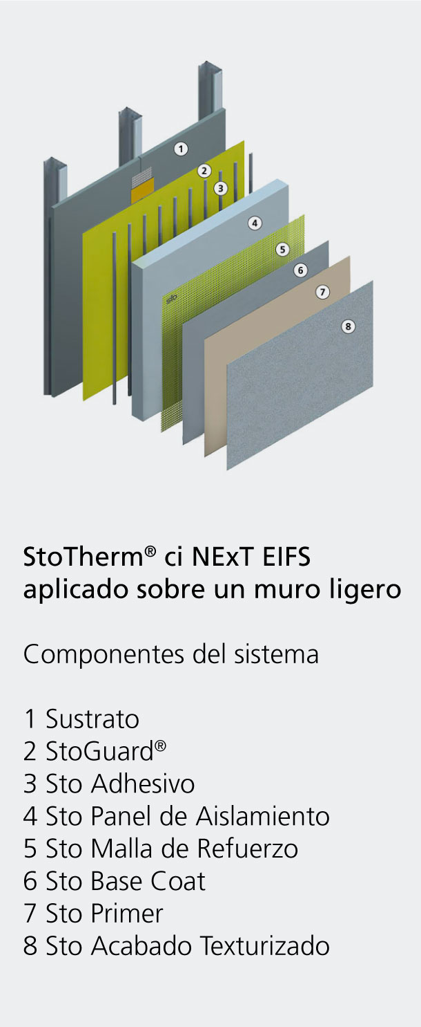 StoTherm-ci-NExT-EIFS-aplicado-sobre-un-muro-ligero